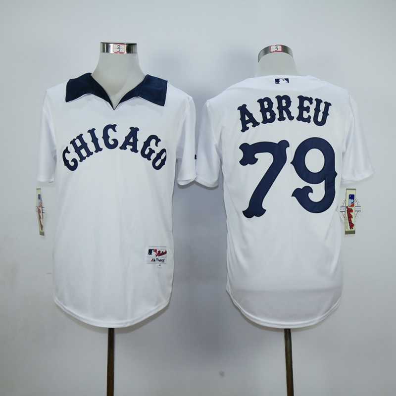 Chicago White Sox #79 Jose Abreu White 1976 Turn Back The Clock Stitched MLB Jersey,We sell and wholesale Chicago White Sox #79 Jose Abreu White 1976 Turn Back The Clock Stitched MLB Jersey on line form chian!