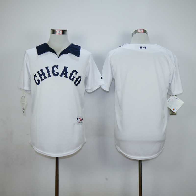 Chicago White Sox Blank White 1976 Turn Back The Clock Stitched MLB Jersey,We sell and wholesale Chicago White Sox Blank White 1976 Turn Back The Clock Stitched MLB Jersey on line form chian!
