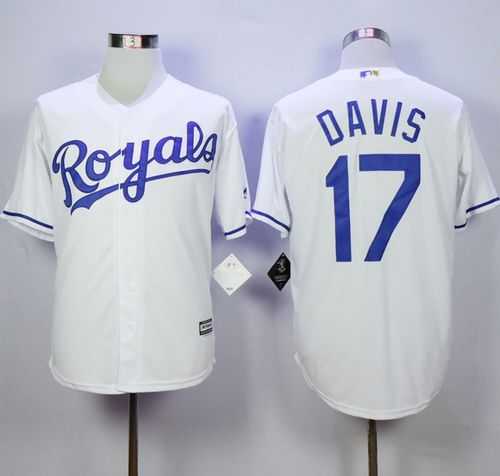 Kansas City Royals #17 Wade Davis White New Cool Base Stitched MLB Jersey,We sell and wholesale Kansas City Royals #17 Wade Davis White New Cool Base Stitched MLB Jersey on line form chian!