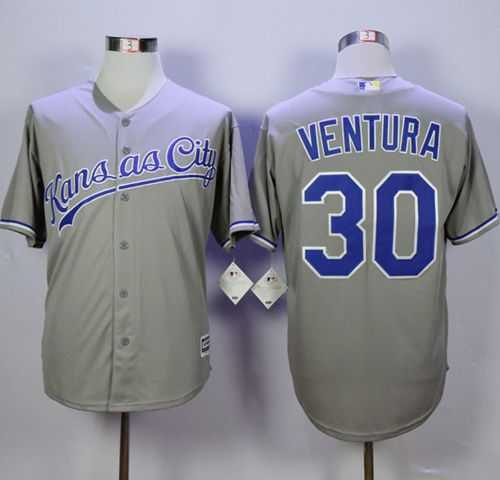 Kansas City Royals #30 Yordano Ventura New Gray Cool Base Stitched MLB Jersey,We sell and wholesale Kansas City Royals #30 Yordano Ventura New Gray Cool Base Stitched MLB Jersey on line form chian!