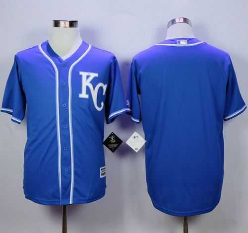 Kansas City Royals Blank Blue Alternate 2 New Cool Base Stitched MLB Jersey,We sell and wholesale Kansas City Royals Blank Blue Alternate 2 New Cool Base Stitched MLB Jersey on line form chian!