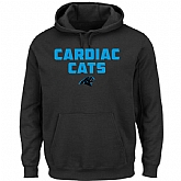 Men's Carolina Panthers Majestic Black Hot Phrase Pullover Hoodie,baseball caps,new era cap wholesale,wholesale hats