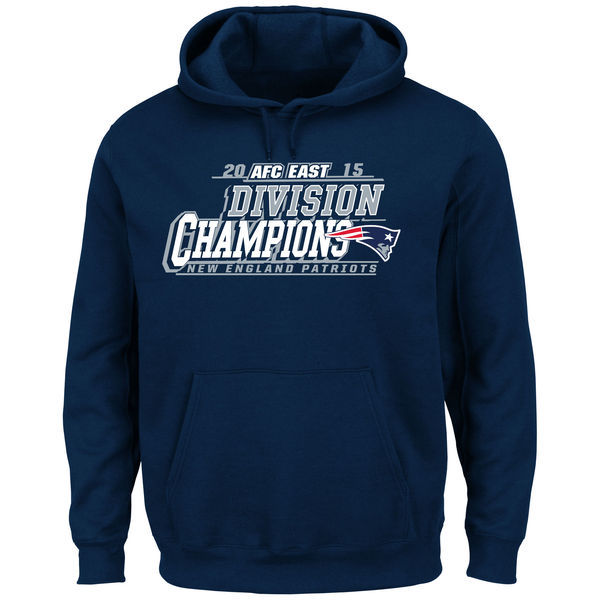 Men's New England Patriots Majestic Navy 2015 AFC East Division Champions Pullover Hoodie,We sell and wholesale Men's New England Patriots Majestic Navy 2015 AFC East Division Champions Pullover Hoodie on line form chian!