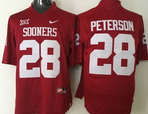 Oklahoma Sooners #28 Adrian Peterson Red Stitched NCAA Jersey,We sell and wholesale Oklahoma Sooners #28 Adrian Peterson Red Stitched NCAA Jersey on line form chian!