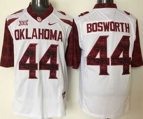Oklahoma Sooners #44 Brian Bosworth White New XII Stitched NCAA Jersey,We sell and wholesale Oklahoma Sooners #44 Brian Bosworth White New XII Stitched NCAA Jersey on line form chian!