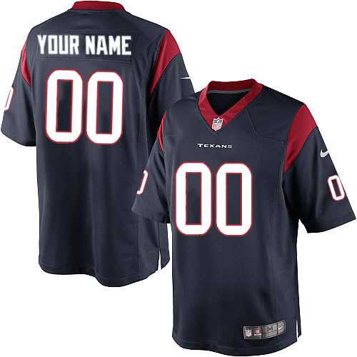 Men Nike Houston Texans Customized Navy Blue Team Color Stitched NFL Game Jersey,We sell and wholesale Men Nike Houston Texans Customized Navy Blue Team Color Stitched NFL Game Jersey on line form chian!