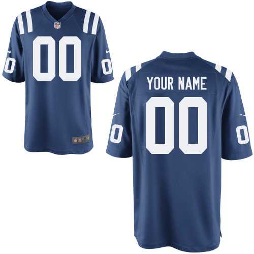 Men Nike Indianapolis Colts Customized Blue Team Color Stitched NFL Game Jersey,We sell and wholesale Men Nike Indianapolis Colts Customized Blue Team Color Stitched NFL Game Jersey on line form chian!