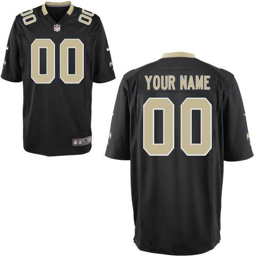 Men Nike New Orleans Saints Customized Black Team Color Stitched NFL Game Jersey,We sell and wholesale Men Nike New Orleans Saints Customized Black Team Color Stitched NFL Game Jersey on line form chian!