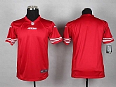 Men Nike San Francisco 49ers Customized Red Team Color Stitched NFL Game Jersey,baseball caps,new era cap wholesale,wholesale hats