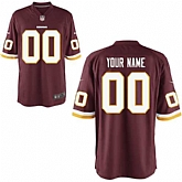 Men Nike Washington Redskins Customized Red Team Color Stitched NFL Game Jersey,baseball caps,new era cap wholesale,wholesale hats