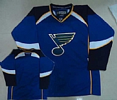 Men St. Louis Blues Customized Blue Third Stitched Hockey Jersey