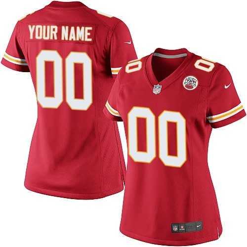 Women Nike Kansas City Chiefs Customized Red Team Color Stitched NFL Game Jersey,We sell and wholesale Women Nike Kansas City Chiefs Customized Red Team Color Stitched NFL Game Jersey on line form chian!