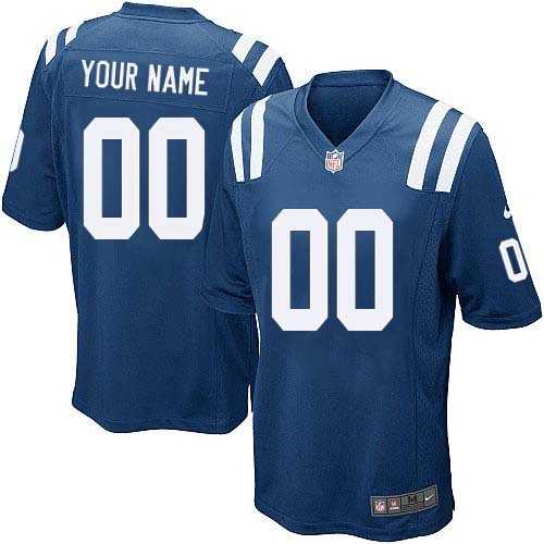 Youth Nike Indianapolis Colts Customized Blue Team Color Stitched NFL Game Jersey,We sell and wholesale Youth Nike Indianapolis Colts Customized Blue Team Color Stitched NFL Game Jersey on line form chian!