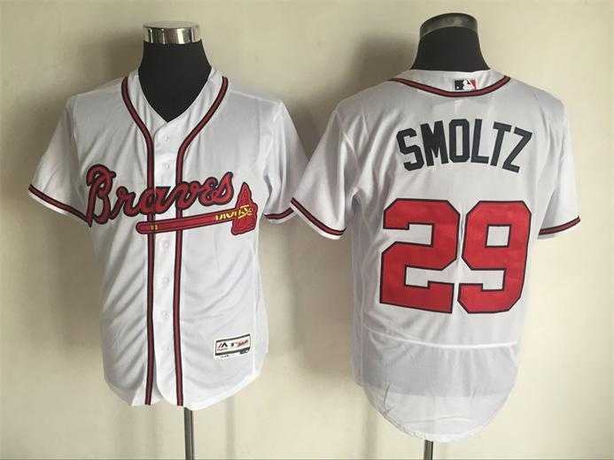 Atlanta Braves #29 John Smoltz White 2016 Flexbase Collection Stitched Jersey,We sell and wholesale Atlanta Braves #29 John Smoltz White 2016 Flexbase Collection Stitched Jersey on line form chian!