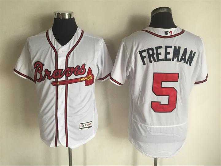Atlanta Braves #5 Freddie Freeman White 2016 Flexbase Collection Stitched Jersey,We sell and wholesale Atlanta Braves #5 Freddie Freeman White 2016 Flexbase Collection Stitched Jersey on line form chian!