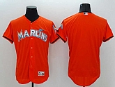 Florida Marlins Customized Men's Orange Flexbase Collection Stitched Jersey,baseball caps,new era cap wholesale,wholesale hats