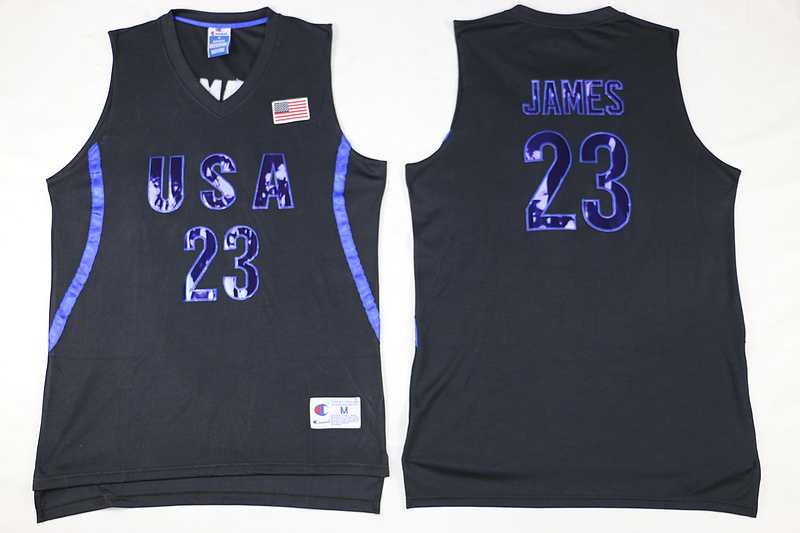 Nike 2016 Team USA #23 LeBron James Black Stitched NBA Jersey,We sell and wholesale Nike 2016 Team USA #23 LeBron James Black Stitched NBA Jersey on line form chian!