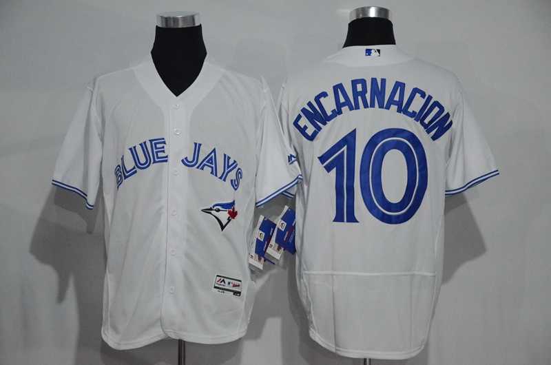 Toronto Blue Jays #10 Edwin Encarnacion White 2016 Flexbase Collection Stitched Baseball Jersey,We sell and wholesale Toronto Blue Jays #10 Edwin Encarnacion White 2016 Flexbase Collection Stitched Baseball Jersey on line form chian!