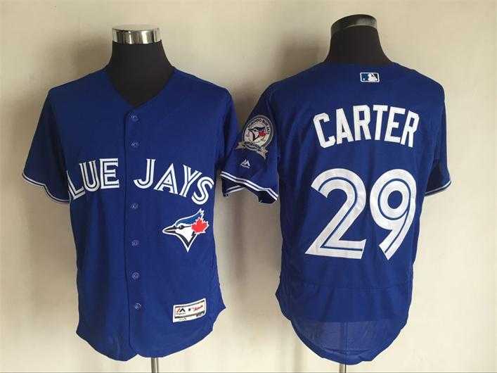 Toronto Blue Jays #29 Joe Carter 40TH Season Patch Blue 2016 Flexbase Collection Stitched Jersey,We sell and wholesale Toronto Blue Jays #29 Joe Carter 40TH Season Patch Blue 2016 Flexbase Collection Stitched Jersey on line form chian!