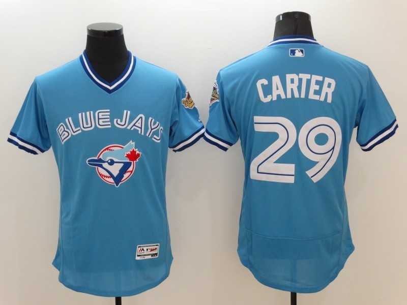 Toronto Blue Jays #29 Joe Carter Mitchell And Ness Light Blue 2016 Flexbase Collection Stitched Jersey,We sell and wholesale Toronto Blue Jays #29 Joe Carter Mitchell And Ness Light Blue 2016 Flexbase Collection Stitched Jersey on line form chian!