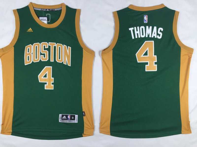 Boston Celtics #4 Isaiah Thomas Green-Gold Swingman Stitched NBA Jersey,We sell and wholesale Boston Celtics #4 Isaiah Thomas Green-Gold Swingman Stitched NBA Jersey on line form chian!