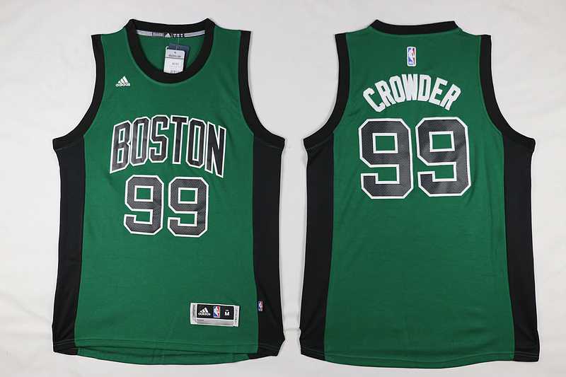 Boston Celtics #99 Crowder Revolution 30 Green-Black Swingman Stitched NBA Jersey,We sell and wholesale Boston Celtics #99 Crowder Revolution 30 Green-Black Swingman Stitched NBA Jersey on line form chian!