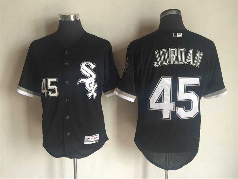 Chicago White Sox #45 Michael Jordan Black 2016 Flexbase Collection Stitched Baseball Jersey,We sell and wholesale Chicago White Sox #45 Michael Jordan Black 2016 Flexbase Collection Stitched Baseball Jersey on line form chian!