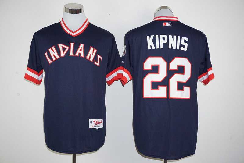 Cleveland Indians #22 Jason Kipnis Mitchell And Ness Navy Blue New Cool Base Stitched Baseball Jersey,We sell and wholesale Cleveland Indians #22 Jason Kipnis Mitchell And Ness Navy Blue New Cool Base Stitched Baseball Jersey on line form chian!
