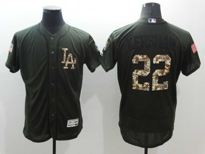 Los Angeles Dodgers #22 Clayton Kershaw Green Salute To Service Flexbase Collection Stitched Baseball Jersey,We sell and wholesale Los Angeles Dodgers #22 Clayton Kershaw Green Salute To Service Flexbase Collection Stitched Baseball Jersey on line form chian!
