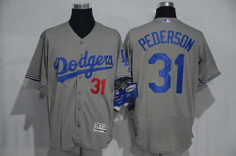 Los Angeles Dodgers #31 Joc Pederson Gray 2016 Flexbase Collection Stitched Baseball Jersey,We sell and wholesale Los Angeles Dodgers #31 Joc Pederson Gray 2016 Flexbase Collection Stitched Baseball Jersey on line form chian!