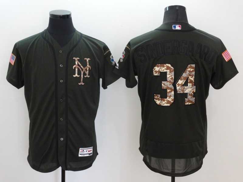 New York Mets #34 Noah Syndergaard Green Salute To Service Flexbase Collection Stitched Baseball Jersey,We sell and wholesale New York Mets #34 Noah Syndergaard Green Salute To Service Flexbase Collection Stitched Baseball Jersey on line form chian!
