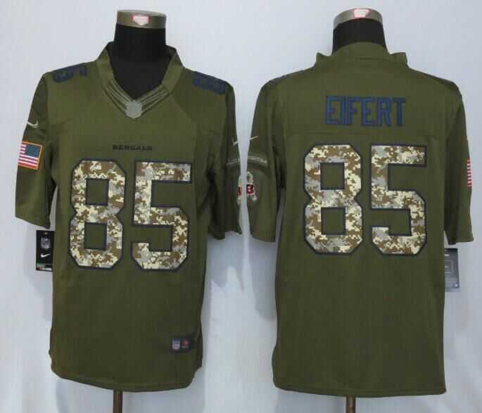 Nike Limited Cincinnati Bengals #85 Eifert Green Salute To Service Stitched NFL Jersey,We sell and wholesale Nike Limited Cincinnati Bengals #85 Eifert Green Salute To Service Stitched NFL Jersey on line form chian!