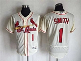 St. Louis Cardinals #1 Ozzie Smith Cream 2016 Flexbase Collection Stitched Baseball Jersey,baseball caps,new era cap wholesale,wholesale hats