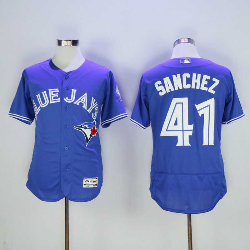 Toronto Blue Jays #41 Sanchez Blue 2016 Flexbase Collection Stitched Baseball Jersey,We sell and wholesale Toronto Blue Jays #41 Sanchez Blue 2016 Flexbase Collection Stitched Baseball Jersey on line form chian!