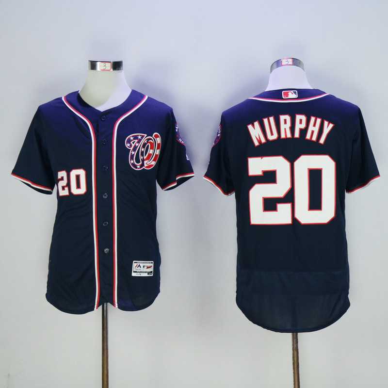 Washington Nationals #20 Daniel Murphy Navy Blue 2016 Flexbase Collection Stitched Jersey,We sell and wholesale Washington Nationals #20 Daniel Murphy Navy Blue 2016 Flexbase Collection Stitched Jersey on line form chian!