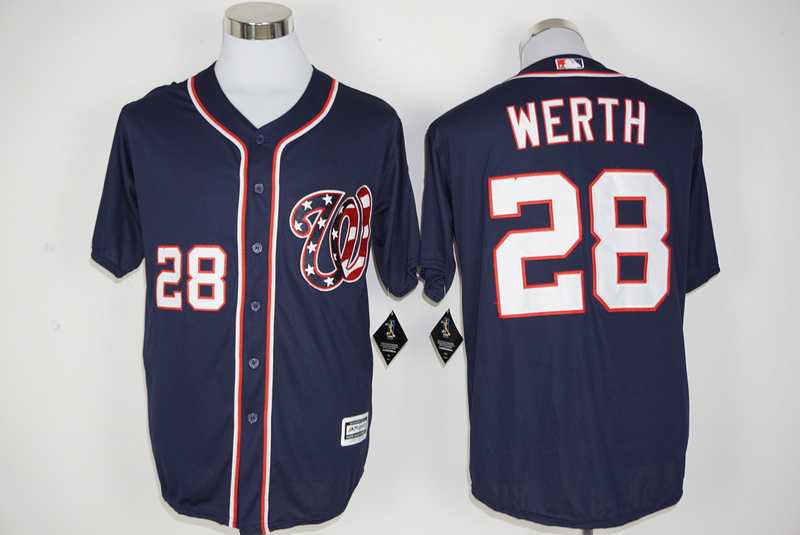 Washington Nationals #28 Jayson Werth Navy Blue New Cool Base Stitched Baseball Jersey,We sell and wholesale Washington Nationals #28 Jayson Werth Navy Blue New Cool Base Stitched Baseball Jersey on line form chian!