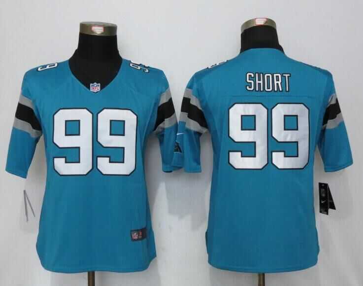 Women Limited Nike Carolina Panthers #99 Short Blue Team Color Stitched NFL Jerseys,We sell and wholesale Women Limited Nike Carolina Panthers #99 Short Blue Team Color Stitched NFL Jerseys on line form chian!