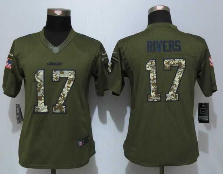 Women Limited Nike San Diego Chargers #17 Rivers Green Salute To Service Stitched NFL Jersey,We sell and wholesale Women Limited Nike San Diego Chargers #17 Rivers Green Salute To Service Stitched NFL Jersey on line form chian!