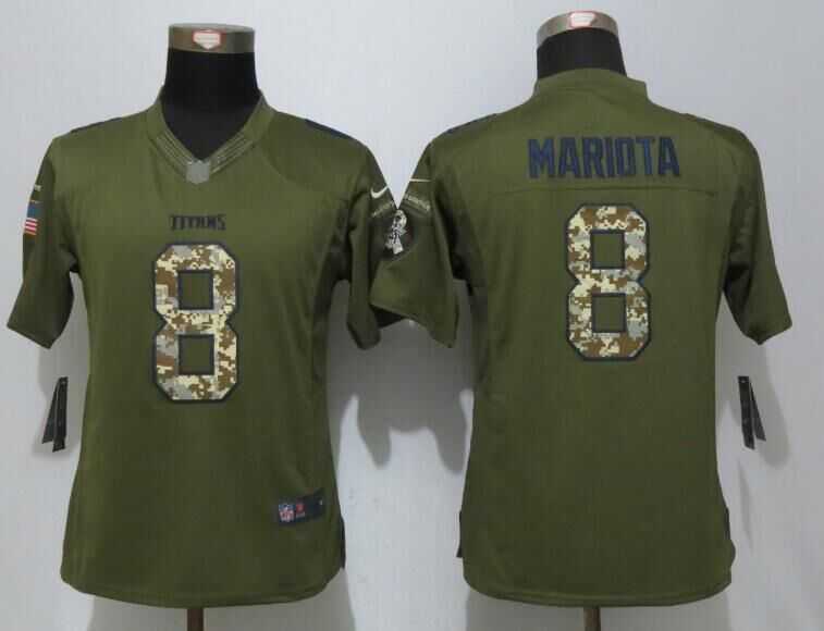Women Limited Nike Tennessee Titans #8 Mariota Green Salute To Service Stitched NFL Jerseys,We sell and wholesale Women Limited Nike Tennessee Titans #8 Mariota Green Salute To Service Stitched NFL Jerseys on line form chian!