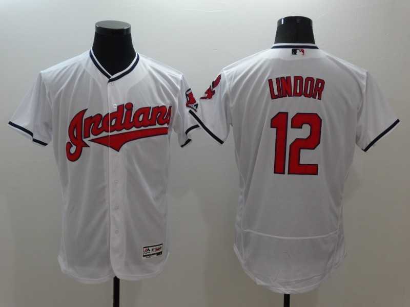 Cleveland Indians #12 Francisco Lindor White 2016 Flexbase Collection Stitched Baseball Jersey,We sell and wholesale Cleveland Indians #12 Francisco Lindor White 2016 Flexbase Collection Stitched Baseball Jersey on line form chian!