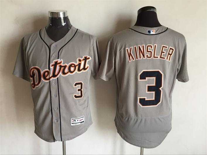 Detroit Tigers #3 Ian Kinsler Gray 2016 Flexbase Collection Stitched Baseball Jersey,We sell and wholesale Detroit Tigers #3 Ian Kinsler Gray 2016 Flexbase Collection Stitched Baseball Jersey on line form chian!