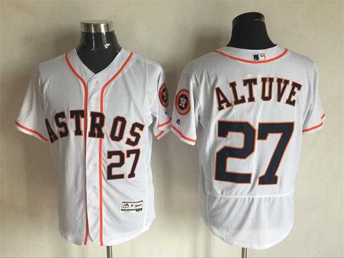Houston Astros #27 Jose Altuve White 2016 Flexbase Collection Stitched Jersey,We sell and wholesale Houston Astros #27 Jose Altuve White 2016 Flexbase Collection Stitched Jersey on line form chian!