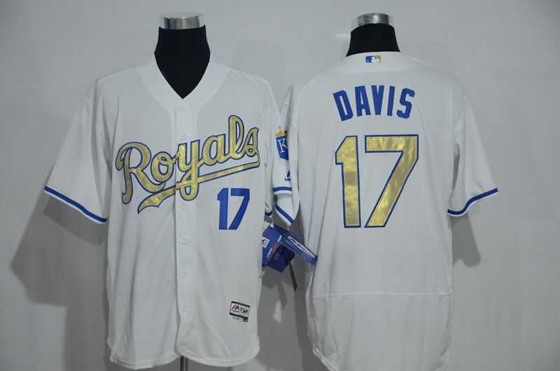 Kansas City Royals #17 Wade Davis White-Gold 2016 Flexbase Collection Stitched Jersey,We sell and wholesale Kansas City Royals #17 Wade Davis White-Gold 2016 Flexbase Collection Stitched Jersey on line form chian!
