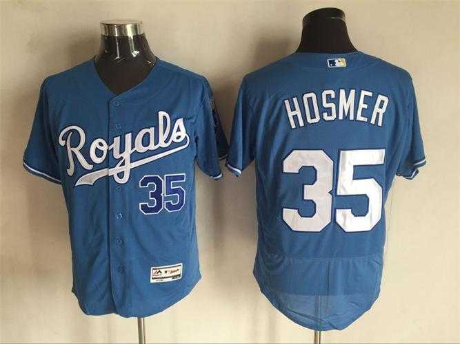 Kansas City Royals #35 Eric Hosmer Blue 2016 Flexbase Collection Stitched Baseball Jersey,We sell and wholesale Kansas City Royals #35 Eric Hosmer Blue 2016 Flexbase Collection Stitched Baseball Jersey on line form chian!