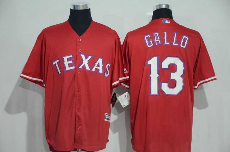 Texas Rangers #13 Joey Gallo Red New Cool Base Stitched Baseball Jersey,We sell and wholesale Texas Rangers #13 Joey Gallo Red New Cool Base Stitched Baseball Jersey on line form chian!