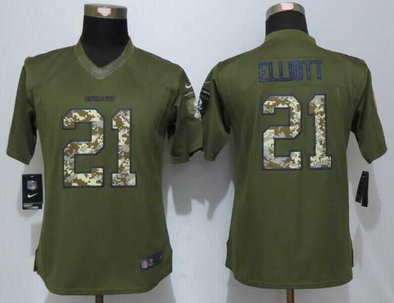 Women Limited Nike Dallas Cowboys #21 Elliott Green Salute To Service Stitched NFL Jersey,We sell and wholesale Women Limited Nike Dallas Cowboys #21 Elliott Green Salute To Service Stitched NFL Jersey on line form chian!