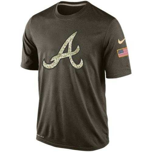 Men's Atlanta Braves Salute To Service Nike Dri-FIT T-Shirt,We sell and wholesale Men's Atlanta Braves Salute To Service Nike Dri-FIT T-Shirt on line form chian!