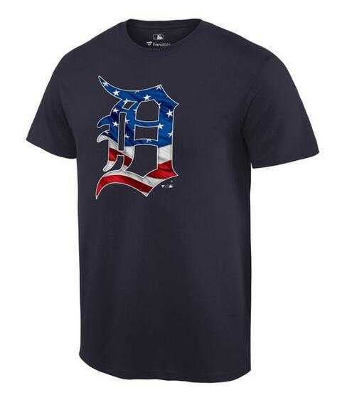 Men's Detroit Tigers Navy Banner Wave T-Shirt,We sell and wholesale Men's Detroit Tigers Navy Banner Wave T-Shirt on line form chian!