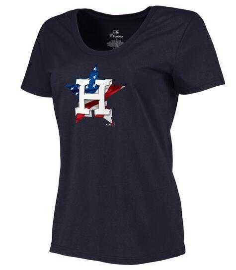 Women's Houston Astros Navy Plus Sizes Banner Wave T-Shirt,We sell and wholesale Women's Houston Astros Navy Plus Sizes Banner Wave T-Shirt on line form chian!