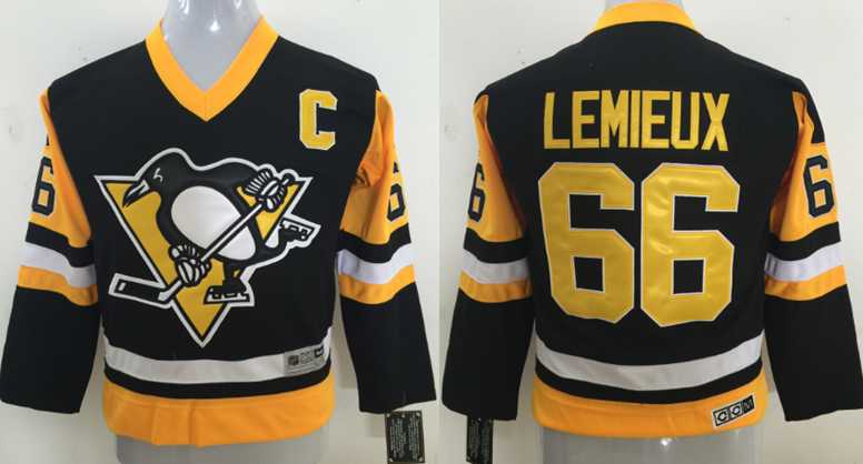 Youth Pittsburgh Penguins #66 Mario Lemieux CCM Throwback Black Stitched NHL Jersey,We sell and wholesale Youth Pittsburgh Penguins #66 Mario Lemieux CCM Throwback Black Stitched NHL Jersey on line form chian!